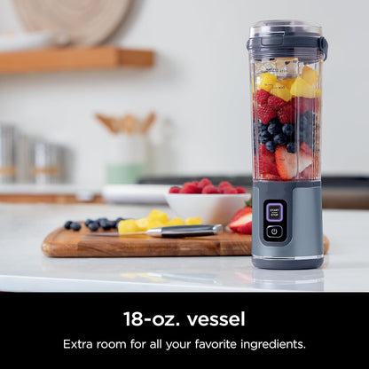 20oz Draagbare Blender Maak smoothies en sapjes overal met deze draagbare blender. Aangedreven door een 270W motor en een 4000mAh via USB oplaadbare batterij